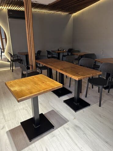 кресло для кафе: Столы для кафе и ресторанов • Нижнее основание размером 410х410 мм — 2