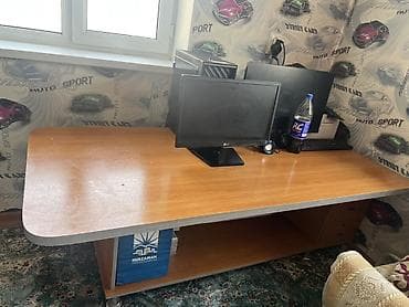 купить компьютерный стол: Компьютерный стол, С полками — 3