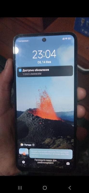 Мобильные телефоны: Redmi, Redmi 12, Б/у, 128 ГБ, цвет - Серебристый, 2 SIM — 2