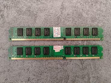 i3 1005g1: Оперативная память (RAM) для ПК, Б/у, Kingston, 4 ГБ, DDR3, 1333 МГц — 2