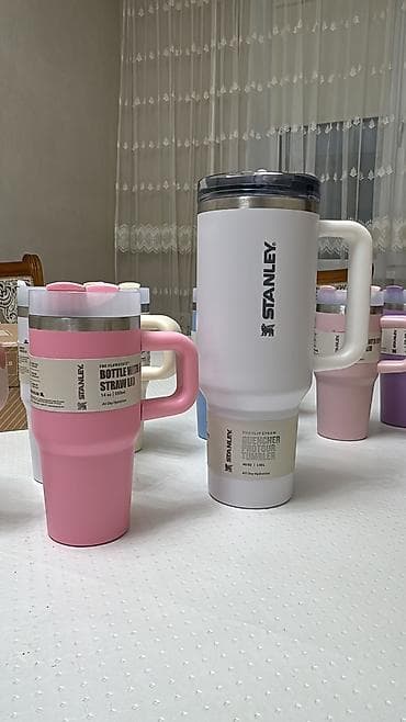 одноразовые стакан: Термокружка Stanley😍😍😍 В НАЛИЧИИ все цвета, самый большой выбор Объем — 3