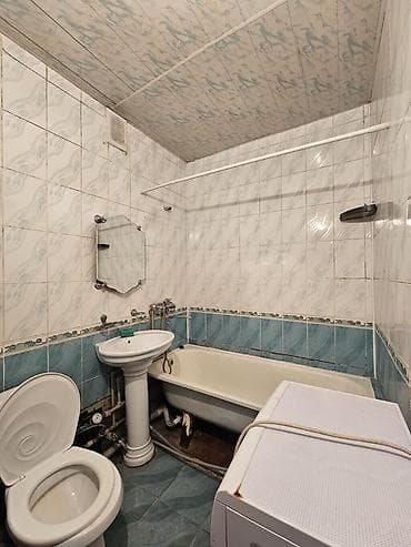 35: 1 комната, 35 м², Тунгуч мкр 105 серия, 1 этаж, Старый ремонт — 7