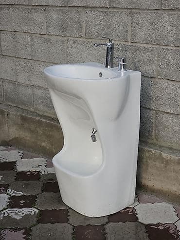 синий тазик: Раковина для ванной, Особенности: Глянцевое, Овальная форма, Материал: Керамика — 2