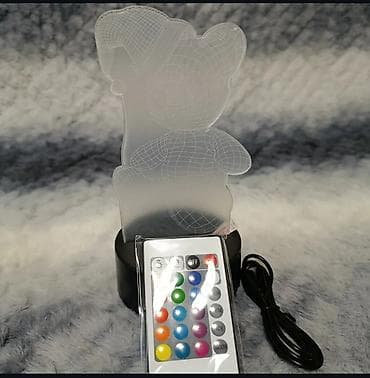 совы: 3D LED-ночник с акриловой фигурой Описание: - Декоративный светильник — 1
