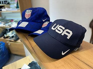 Головные уборы: Головные уборы, Nike, Новый, цвет - Голубой, Платная доставка, Самовывоз — 2