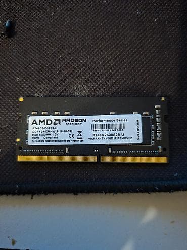 Оперативная память, Б/у, AMD, 8 ГБ, DDR4, 2166 МГц, Для ноутбука at lalafo.kg Оперативная память, Б/у, AMD, 8 ГБ, DDR4, 2166 МГц, Для ноутбука