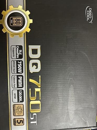 intel core i7: Блок питания, Б/у, DeepCool, 750 Вт, Gold, 750 Вт — 1