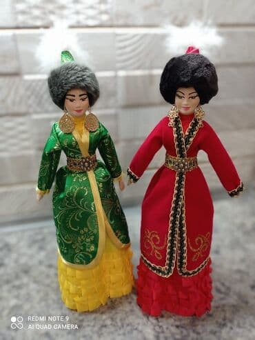 продаю куклы: Керамические национальные куклы- сувениры, производство Кыргызстан — 11