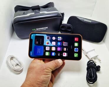 чехол чехлы: IPhone 17 Pro, Б/у, 128 ГБ, Желтый, Наушники, Зарядное устройство, Защитное стекло, 100 % — 7