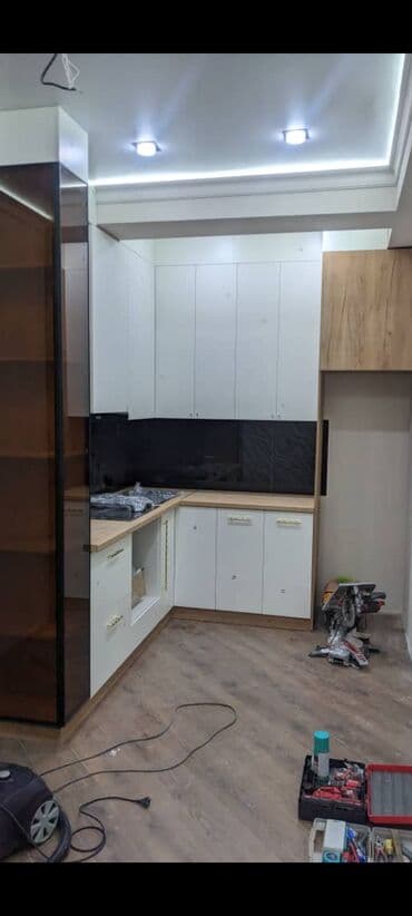 шкафы для одежды бишкек цена: Мебель на заказ, Кухня, Кухонный гарнитур — 10