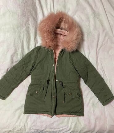 Детская обувь: 7-10 лет Пуховик для Девочек, рост до 150 см. Очень теплая, легкая — 1