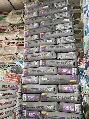 Үй жана бакча: Наливной пол цементный Flux Trowel Grade, premium - Тип: сухая смесь — 1