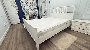 Керебеттер: Эки кишилик керебет, Матрасы бар, узуну - 200 см — 3