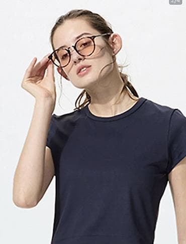 uniq: Солнцезащитные очки очки, Uniqlo, Унисекс, Круглые, Регулируемые носоупоры — 2