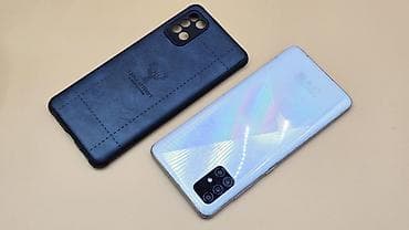 a 20 s: Samsung Galaxy A51, Б/у, 128 ГБ, цвет - Белый, 2 SIM — 2