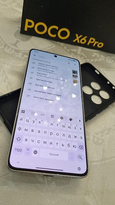 вентилятор большой: Poco X6 Pro 5G, Б/у, 512 ГБ, цвет - Серый, 1 SIM, 2 SIM — 6