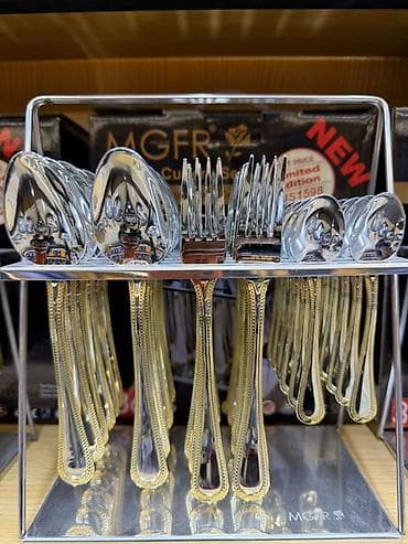 Наборы столовых приборов на подставке - Комплектация: ложки столовые — 7