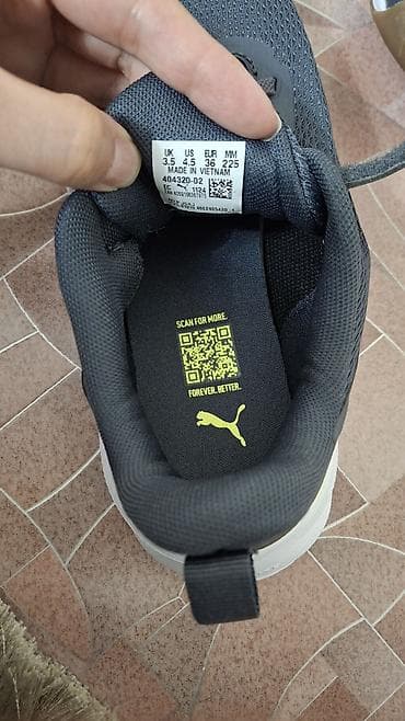 air force 1: Детские кроссовки Puma. Заказывали себе, но не подошли – Размер: EU 36 — 4