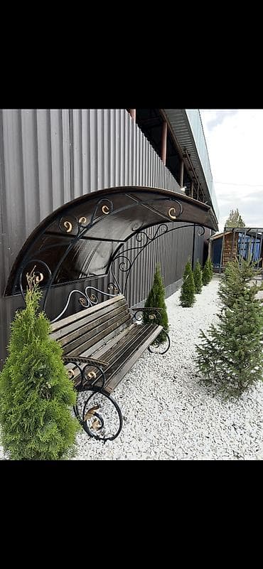 стекло скупка: Скамейка С крышей — 2