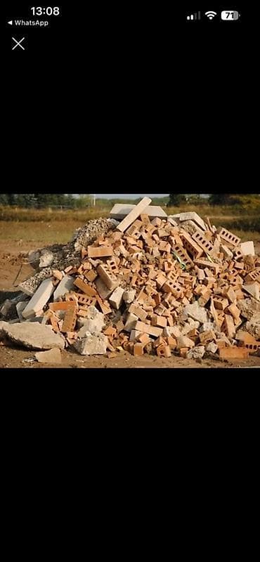 строительные блоки: Нужен строительный мусор в большом количестве Место высыпа Сокулук — 1