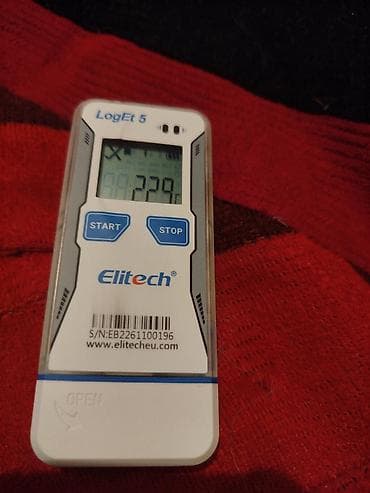 Градусниктер, тепловизорлор: Elitech LogEt 5 — одноразовый USB-регистратор температуры. Основные — 2