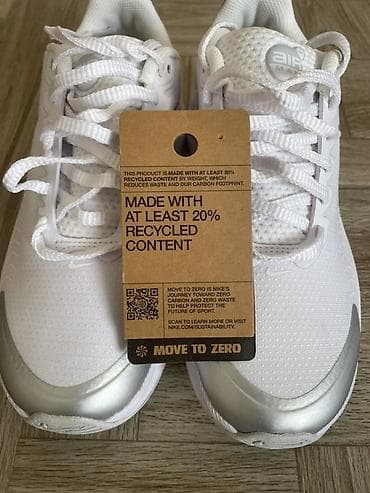 nike 95: Женские кроссовки Nike Air Max из Америки.Оригинал,38 размер,белые — 2