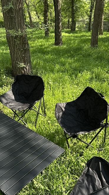 стол с стульями для пикника: Набор складной мебели для пикника/кемпинга — стол + 6 кресел — 2