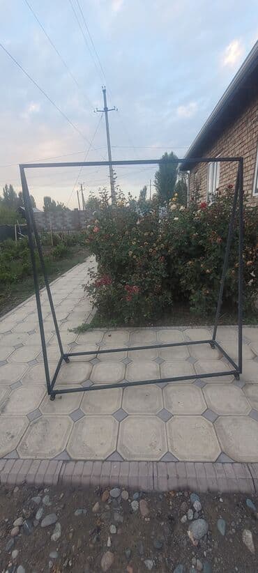 сканер документов: Кронштейн Для одежды, Материал: Металл, На колесах — 3