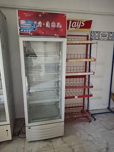 жаренный мороженое: Холодильник и полка для продуктов,Б/у для магазина. Цена договорная — 1