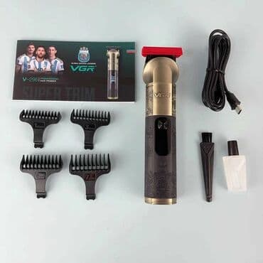 Триммер для волос VGR V-296 Назначение:Для бороды и усов, для at lalafo.kg Триммер для волос VGR V-296 Назначение:Для бороды и усов, для