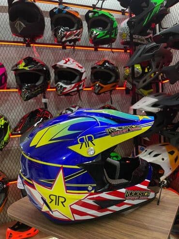 купить муравей новый: Кроссовый,Эндуро Мото ШЛЕМфул фейс+ 3 ПОДАРКИ — 3