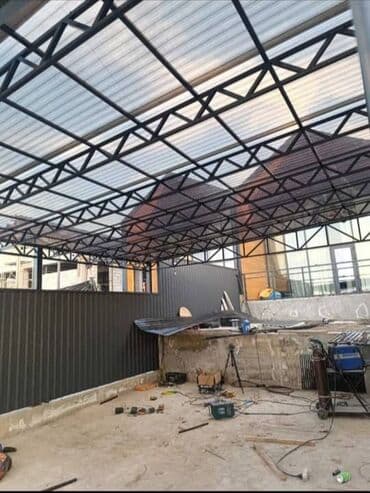 1С разработка: Навес из Российского металла с поликарбонатным и металлическим — 2