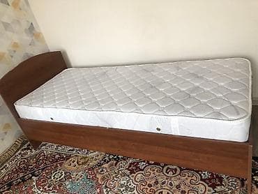 inversion stol: Спальная кровать с ортопедическим матрасом, матрас новый турецкого — 2
