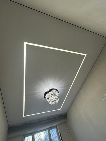 Натяжной потолок Матовое Монтаж