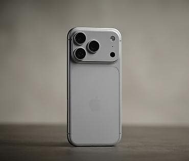 IPhone 17 Pro Max, Б/у, 256 ГБ, Серебристый, Зарядное устройство, Коробка, 99 %