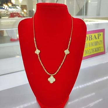 van cleef цены: Серебряное Колье Ванклиф Серебро напыление жёлтое золото 925 пробы — 2