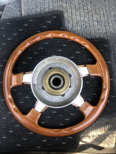 переходник руля: Деревянный руль Fantastico (винтажный стиль) - Материал: полированное — 2