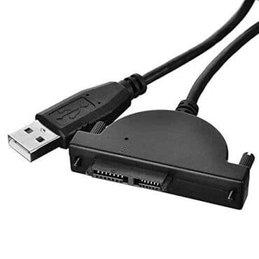 переходник с жесткого диска на ноутбук: USB 3.0 to SATA for CD drive art 2020 Подходит для любых — 1