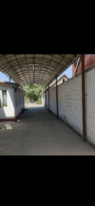 дом тош булак: 60 м², 3 комнаты, Забор, огорожен — 1