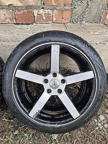 Диски: Литые Диски R 18 Vossen, Комплект, отверстий - 5, Б/у — 3