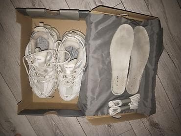 Босоножки, сандалии, шлепанцы: Мужские кроссовки, 37, Balenciaga, Б/у, цвет - Белый, Самовывоз, Бесплатная доставка — 2