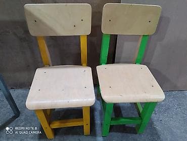 Чатырдын үстүн жабууга арналган материалдар: Балдар үчүн отургуч, Жаңы, Жыгач, түсү - Кызгылт, Акысыз жеткирүү — 4