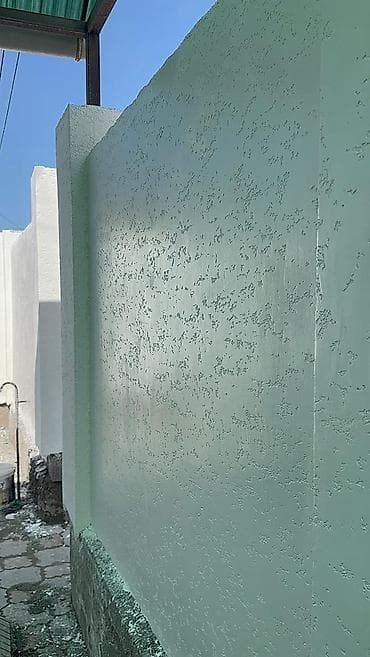 фасады: Декоративная фасадная штукатурка “короед”/структурная отделка стен - — 2