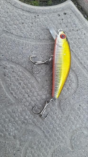 чайки зайки 1: Воблер для спиннинга (минноу/кренк) - Тип: плавающий воблер с — 1