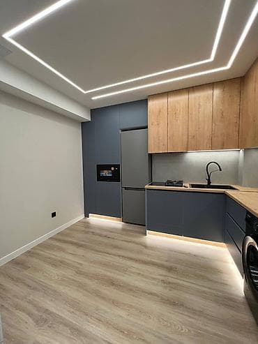 2 бөлмө, 46 м², Элитка, 9 кабат, Дизайнердик ремонт