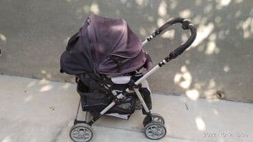 Коляскалар: Балдар арабасы, түсү - Кара, Колдонулган — 5