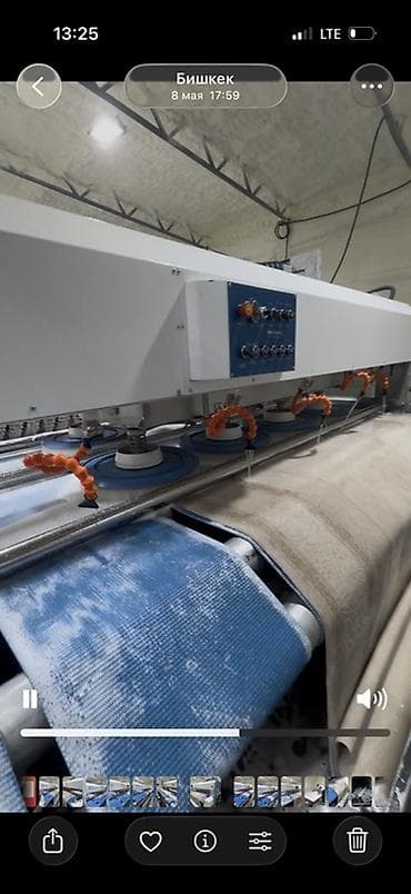 Килем жуучу аппараттар: Промышленная линия для мойки ковров RWM (Rug Washing Machines) — 4
