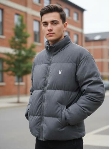 playboy: Пуховик Playboy в отличном состоянии, ни разу не носился. Размер XL — 1