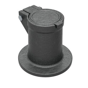 железнодорожная: Ковер газовый полимерно-песчаный Диаметр: 390 мм, Высота: 190 мм — 1