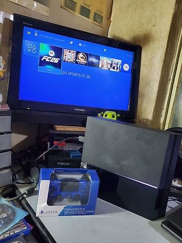 Playstation 4 500gb прошитая, в отличном состоянии с японии. Версия